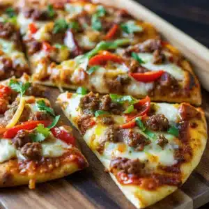 Supreme Pizza Recipe with classic toppings and golden crust